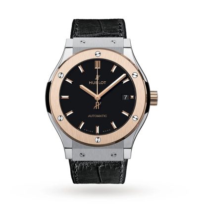 Hublot Classic Fusion Titanium King Gold 45mm Mens Watch 511.NO.1181.LR