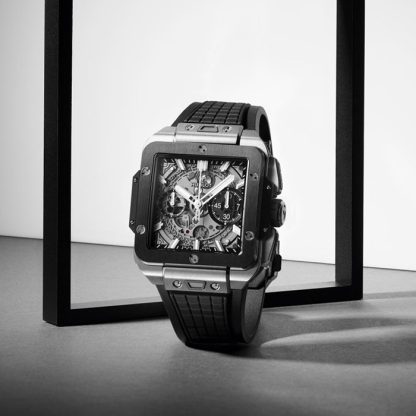 Hublot Square Bang Unico Titanitum Ceramic 42mm Mens Watch 821.NM.0170.RX - Image 3