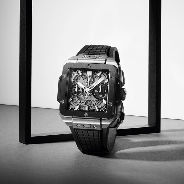 Hublot Square Bang Unico Titanitum Ceramic 42mm Mens Watch 821.NM.0170.RX - Image 3