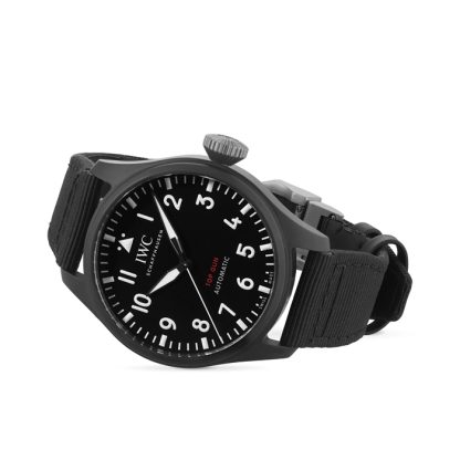 IWC Big Pilot Top Gun 43mm Mens Watch Black IW329801 - Image 5
