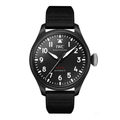 IWC Big Pilot Top Gun 43mm Mens Watch Black IW329801