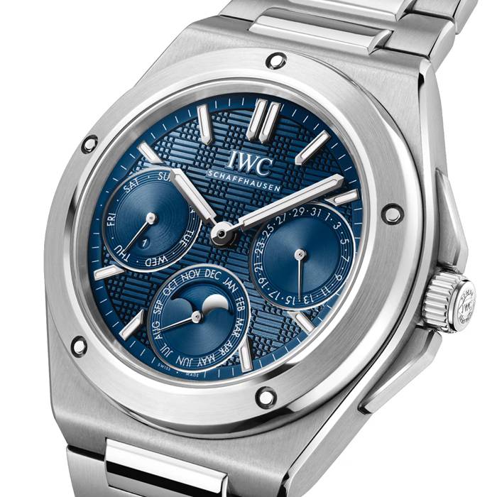 IWC Ingenieur Perpetual Calendar 41mm MensWatch Blue IW344903 - Image 2