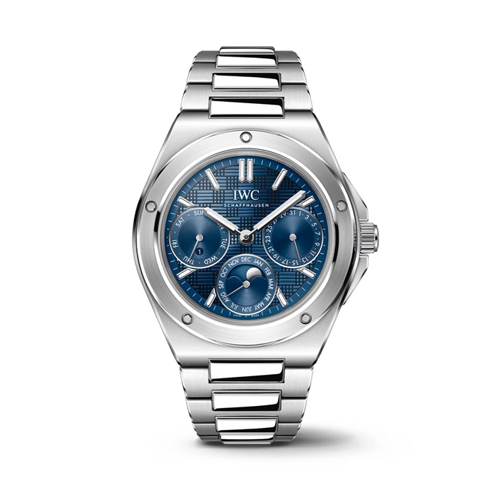 IWC Ingenieur Perpetual Calendar 41mm MensWatch Blue IW344903