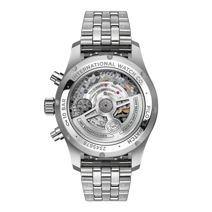 IWC Pilot Chronograph 41mm Mens Watch Black IW388113 - Image 2