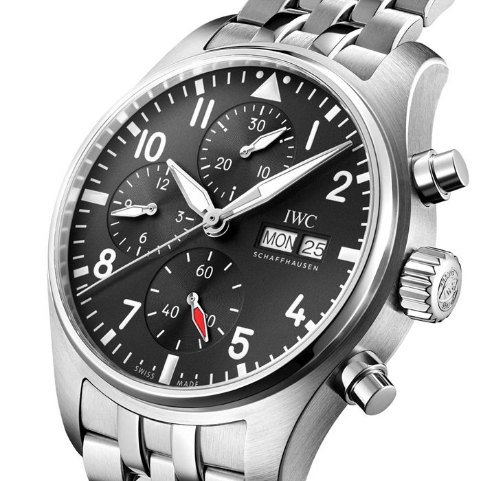 IWC Pilot Chronograph 41mm Mens Watch Black IW388113 - Image 3