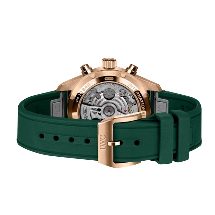 IWC Pilot Chronograph 41mm Mens Watch Green IW388110 - Image 4
