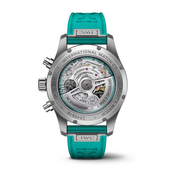IWC Pilot Chronograph Mercedes AMG Petronas Formula One Team 41mm Mens Watch Black IW388108 - Image 2