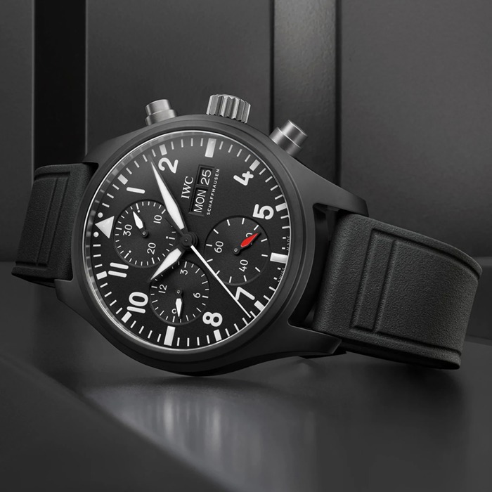 IWC Pilot Chronograph Top Gun 41mm Mens Watch IW389401 - Image 5