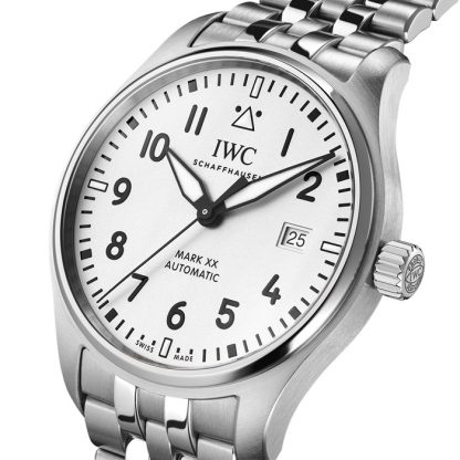 IWC Pilot Mark XX 40mm Mens Watch White IW328208 - Image 2