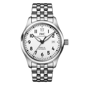 IWC Pilot Mark XX 40mm Mens Watch White IW328208