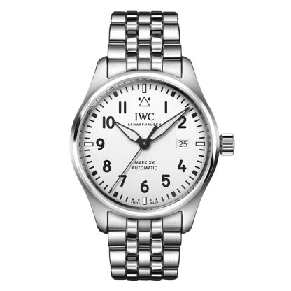 IWC Pilot Mark XX 40mm Mens Watch White IW328208