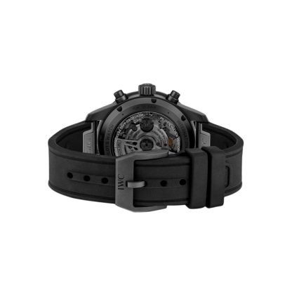 IWC Pilot Performance Chronograph 41mm Mercedes AMG Petronas Formula OneTM Team Mens Watch Black Rubber IW388306 - Image 4