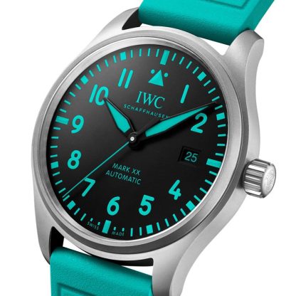 IWC Pilot Watch Mark XX Mercedes AMG PETRONAS Formula One™ Team 40mm Mens Watch Black IW328210 - Image 3