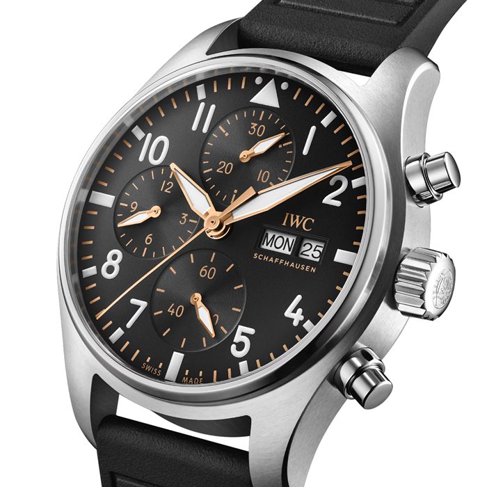 IWC Pilot's Chronograph 41mm APXGP Mens Watch Black IW388116 - Image 3