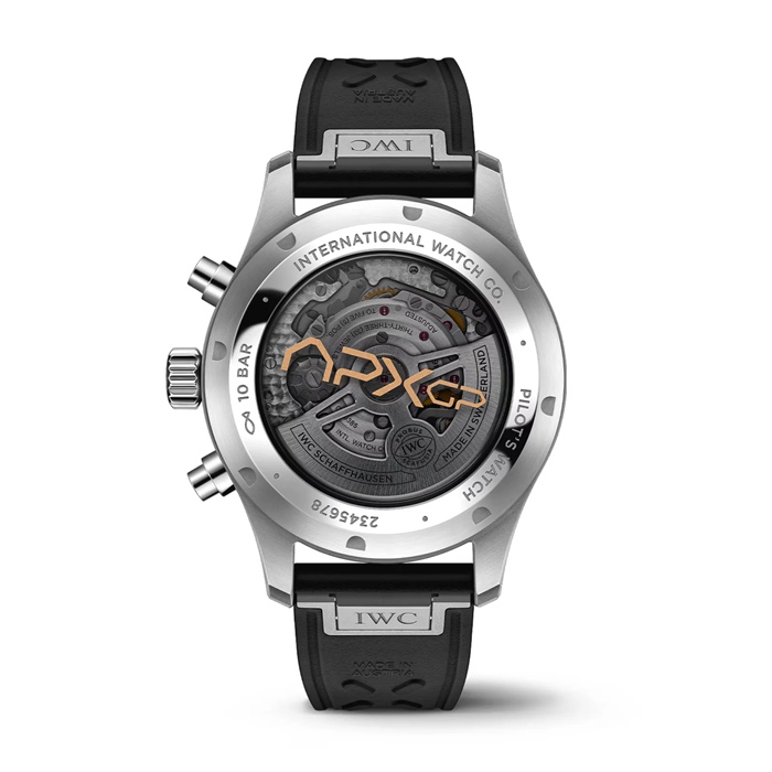 IWC Pilot's Chronograph 43mm APXGP Mens Watch Black IW378009 - Image 2