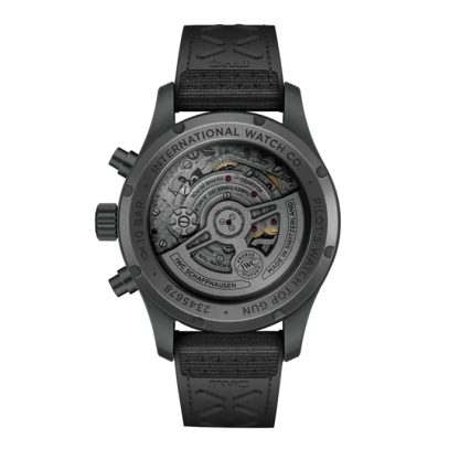 IWC Pilot's Chronograph Top Gun Ceratanium 41mm Mens Watch Black IW388106 - Image 2