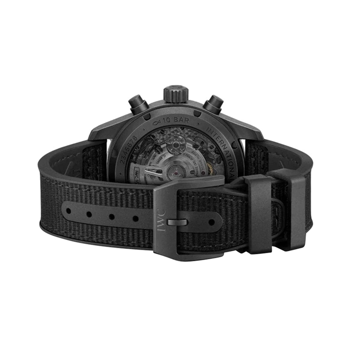 IWC Pilot's Chronograph Top Gun Ceratanium 41mm Mens Watch Black IW388106 - Image 4