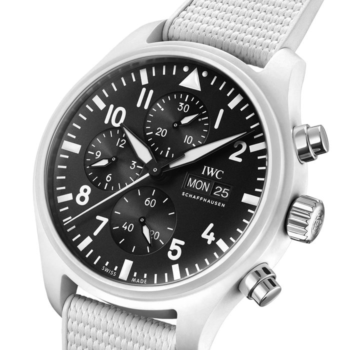 IWC Pilot's Chronograph Top Gun Edition Lake Tahoe 44.5mm Mens Watch Black IW389105 - Image 2