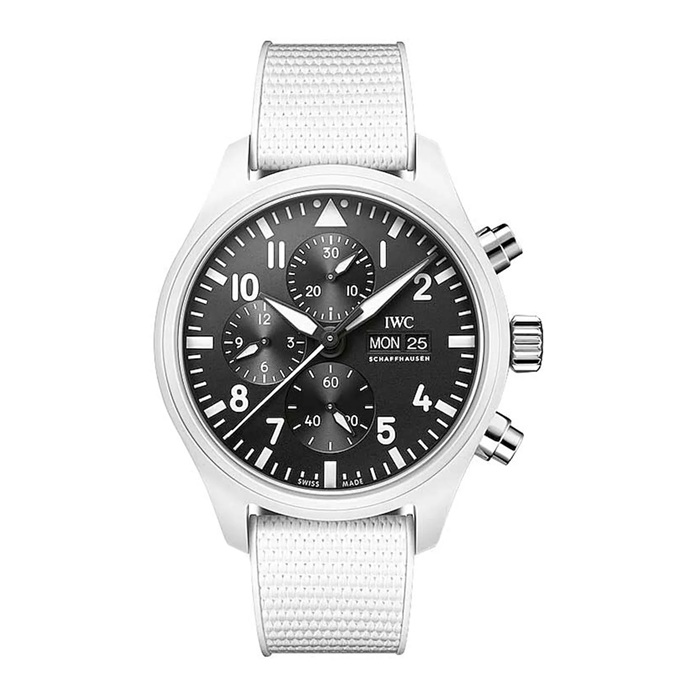 IWC Pilot's Chronograph Top Gun Edition Lake Tahoe 44.5mm Mens Watch Black IW389105