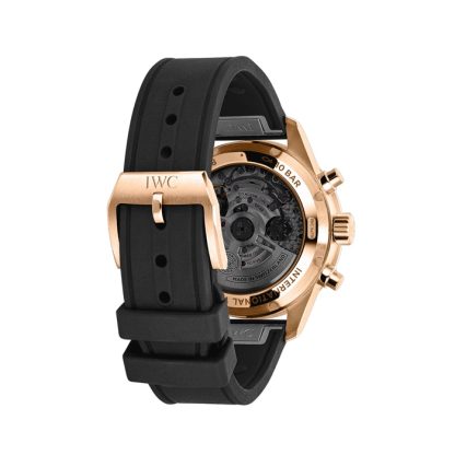 IWC Pilot's Performance Chronograph 41mm Mens Watch Black Rubber IW388309 - Image 4