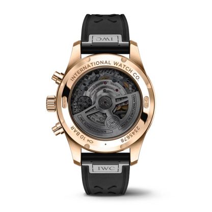 IWC Pilot's Performance Chronograph 41mm Mens Watch Black Rubber IW388309 - Image 5