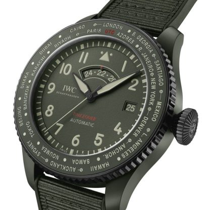 IWC Pilot's Watch Timezoner Top Gun Woodland 46mm IW395601 - Image 3