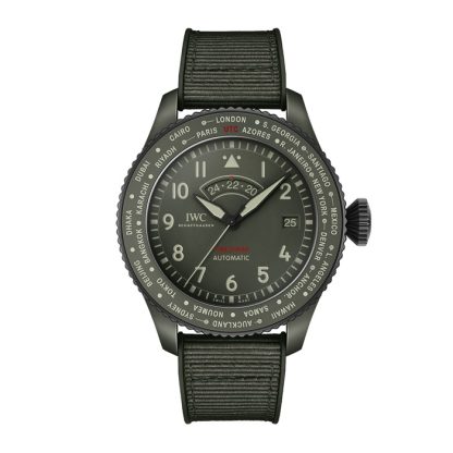 IWC Pilot's Watch Timezoner Top Gun Woodland 46mm IW395601