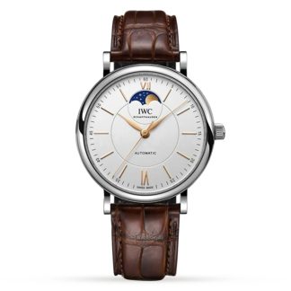 IWC Portofino Automatic Moon Phase 40mm Mens Watch IW459401