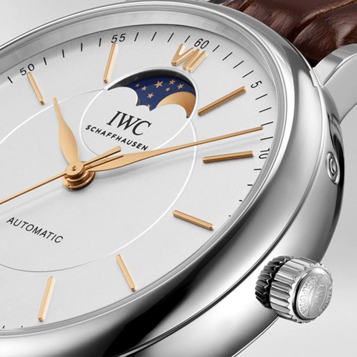 IWC Portofino Automatic Moon Phase 40mm Mens Watch IW459401 - Image 5