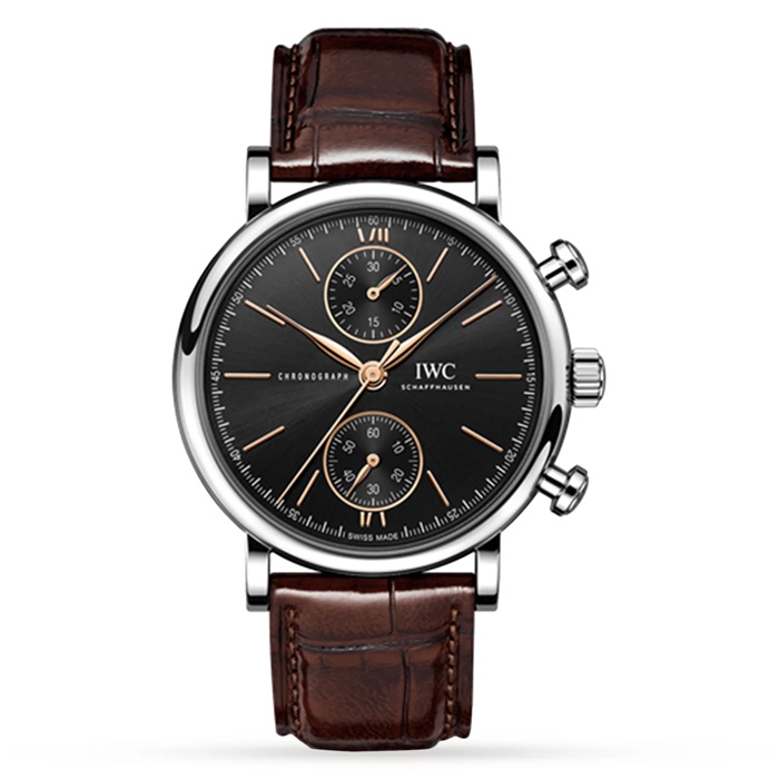 IWC Portofino Chronograph 39mm Mens Watch IW391404