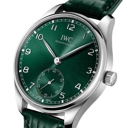 IWC Portugieser Automatic 40mm Mens Watch Green IW358310 - Image 3
