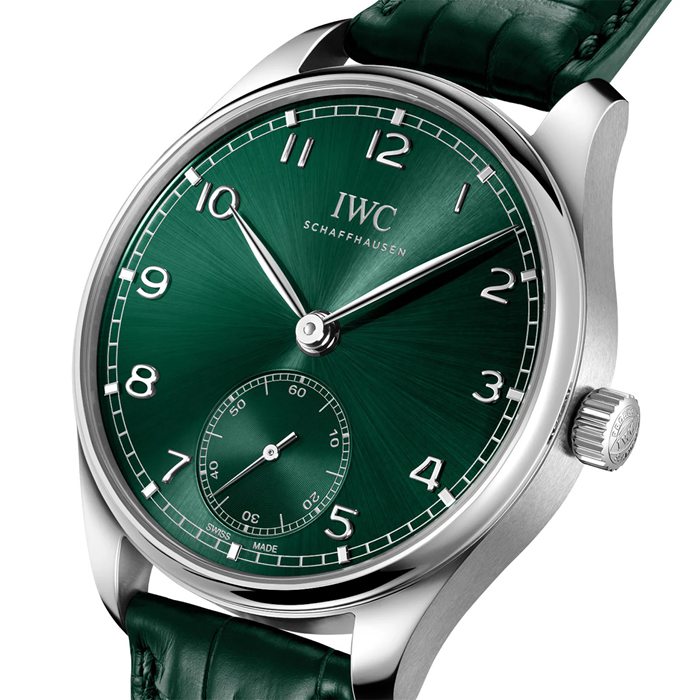 IWC Portugieser Automatic 40mm Mens Watch Green IW358310 - Image 3