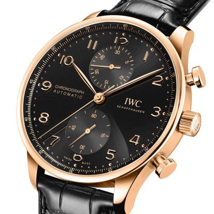 IWC Portugieser Chronograph 41 Obsidian IW371625 - Image 3