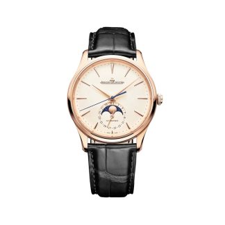 Jaeger-LeCoultre Master Ultra Thin Moon 39mm Mens Watch Cream Q1362511
