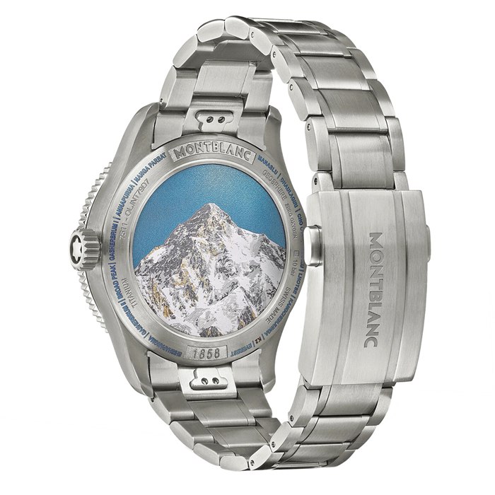 Montblanc 1858 Geoshphere 0 Oxygen The 8000 42mm Mens Watch 130982 - Image 4