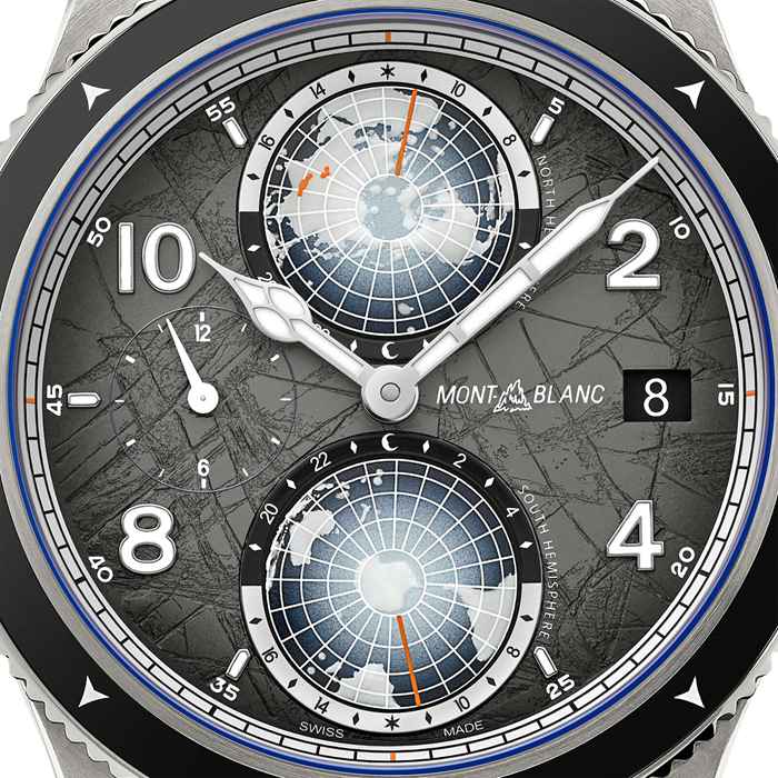 Montblanc 1858 Geoshphere 0 Oxygen The 8000 42mm Mens Watch 130982 - Image 5