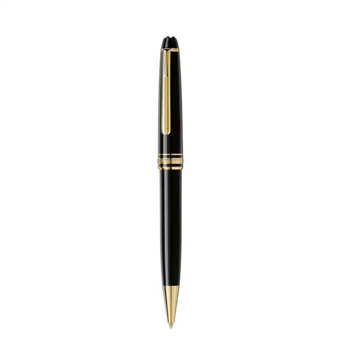 Montblanc Meisterstuck Classique Gold Plated Ballpoint Pen 132453 - Image 2