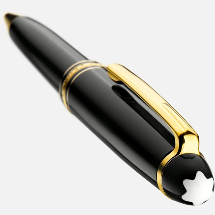 Montblanc Meisterstuck Classique Gold Plated Ballpoint Pen 132453 - Image 4