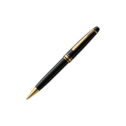 Montblanc Meisterstuck Classique Gold Plated Ballpoint Pen 132453