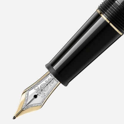 Montblanc Meisterstuck Gold-Coated Fountain Pen 132464 - Image 2