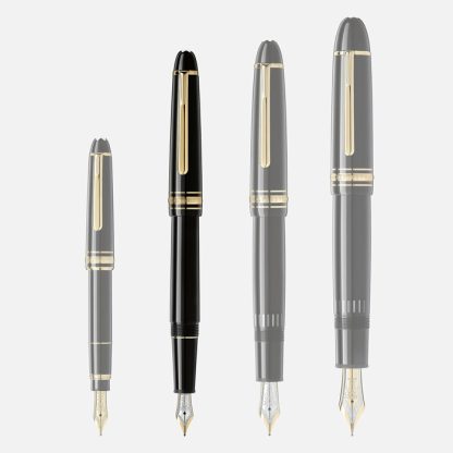 Montblanc Meisterstuck Gold-Coated Fountain Pen 132464 - Image 4