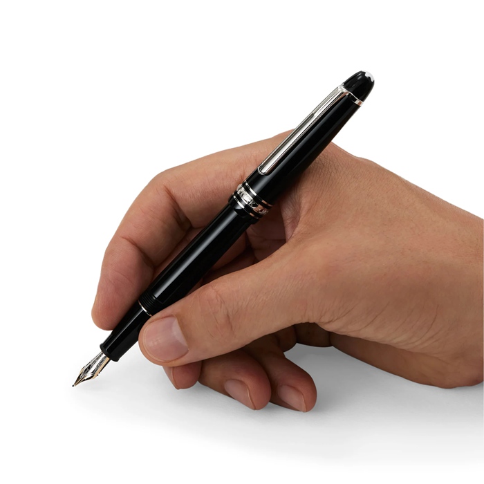 Montblanc Meisterstuck Platinum Coated Fountain Pen 132468 - Image 2