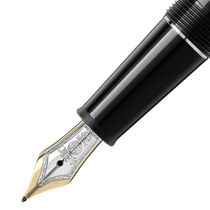 Montblanc Meisterstuck Platinum Coated Fountain Pen 132468 - Image 3