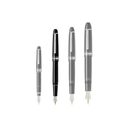 Montblanc Meisterstuck Platinum Coated Fountain Pen 132468 - Image 5