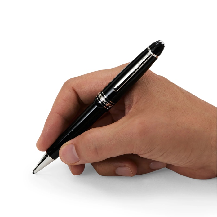 Montblanc Meisterstuck Platinum Coated LeGrand Ballpoint Pen 132450 - Image 2