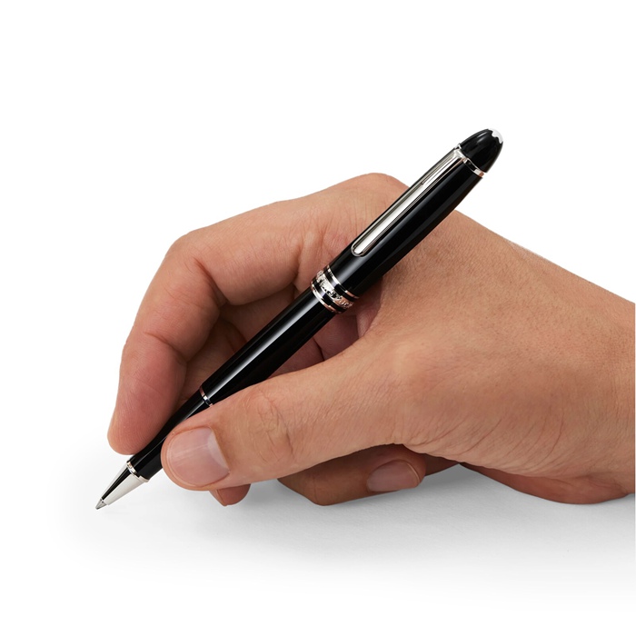 Montblanc Meisterstuck Platinum Coated Rollerball Pen 132445 - Image 5