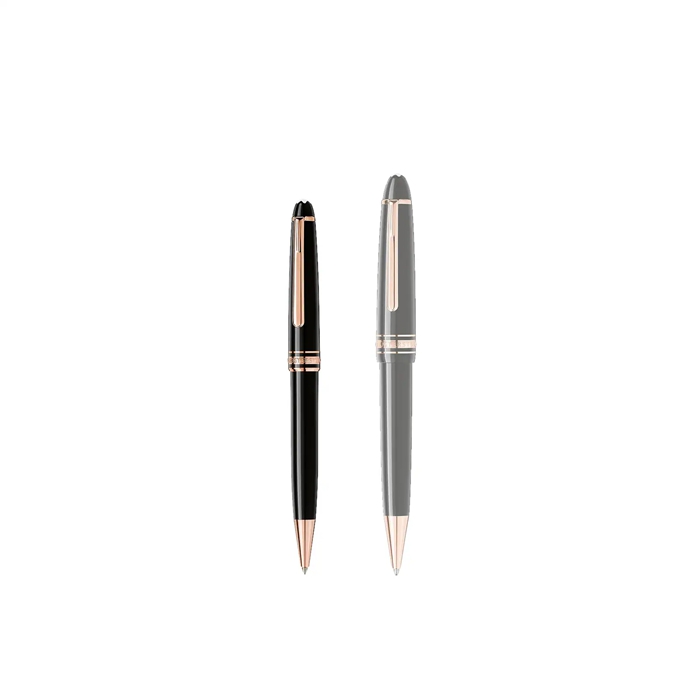 Montblanc Meisterstuck Rose Gold Coated Ballpoint Pen 132488 - Image 4
