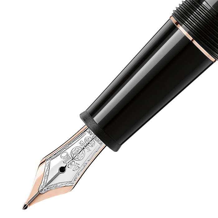 Montblanc Meisterstuck Rose Gold Coated Fountain Pen 132485 - Image 2