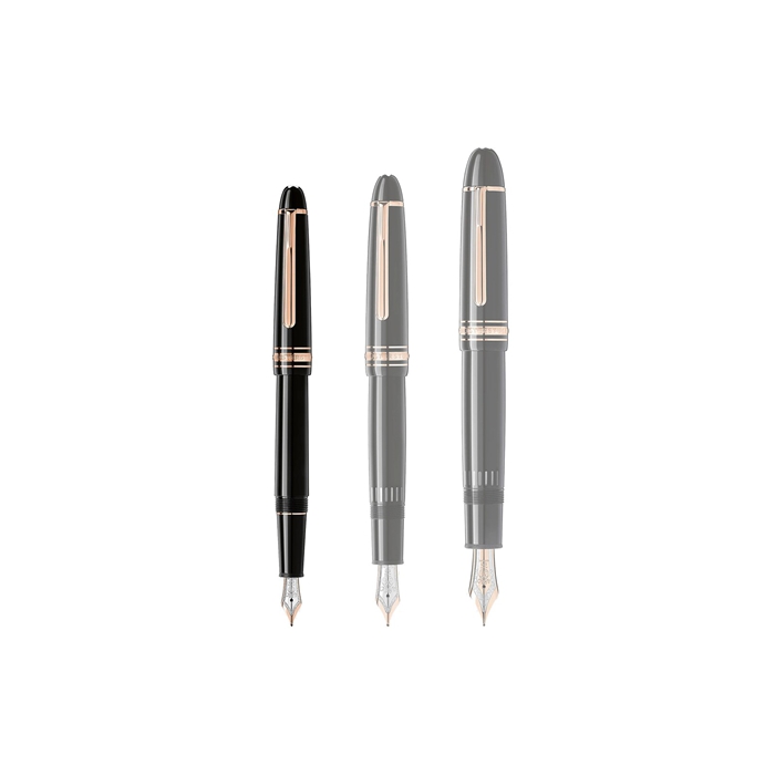 Montblanc Meisterstuck Rose Gold Coated Fountain Pen 132485 - Image 4