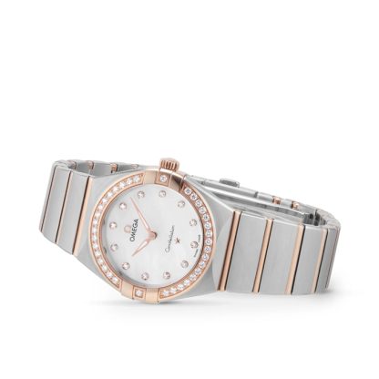Omega Constellation 28mm Ladies Watch White O13125286055001 - Image 2